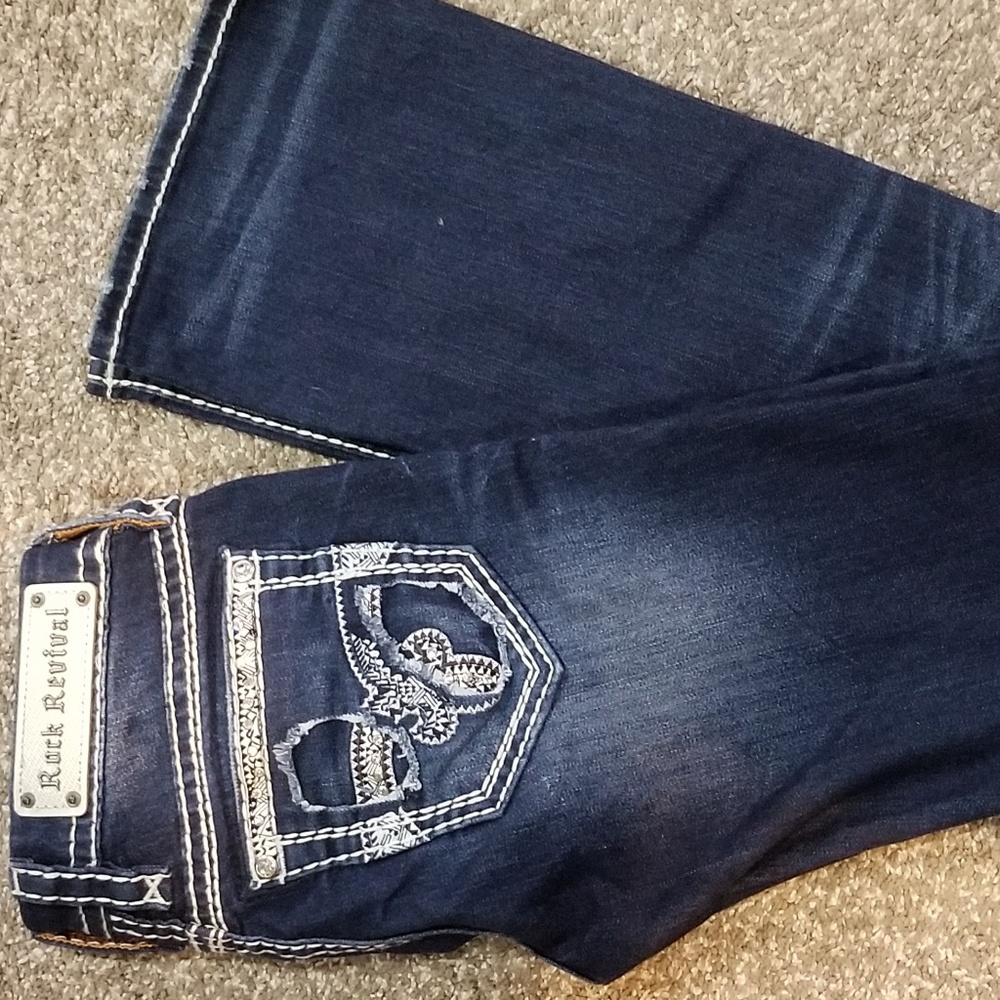 Rock Revival Jean's boot cut size 27 stretch